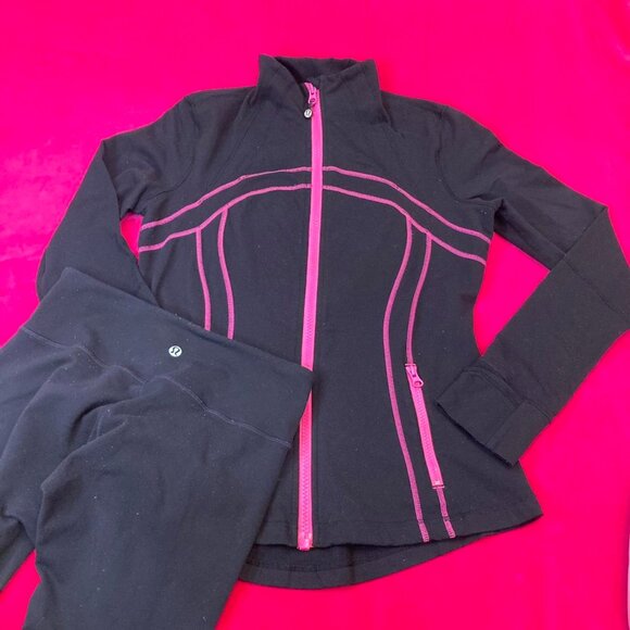 lululemon athletica Jackets & Coats Lululemon Set Hot Pink Define